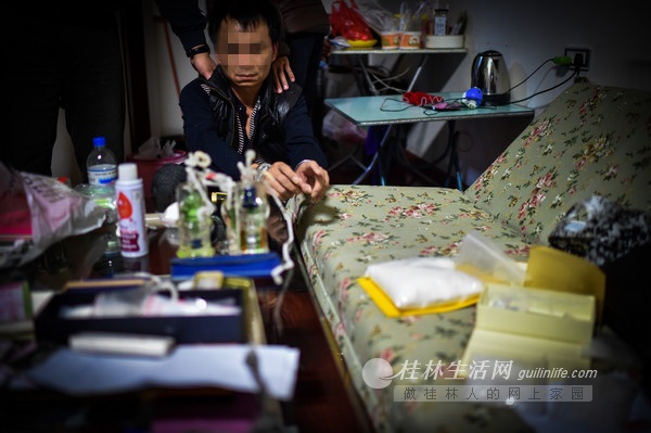 桂林民警跟踪毒贩闪电缉毒 抓捕过程仅5分钟(图)