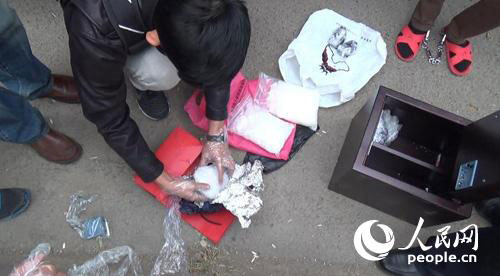 北京警方起获冰毒3公斤 创十年缴毒量之最