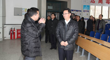 国家禁毒办在甘肃省调研青少年学生毒品预防教育工作