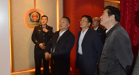 刘跃进部长助理在福建调研督导禁毒工作