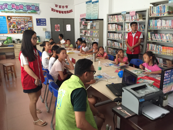珠海金湾区学生暑期增值课 观看禁毒宣传电影