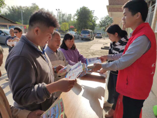 广东恩平开展禁毒宣传进农村活动