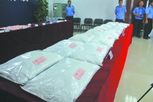 上家咬下家“咬”出大案 东莞缴毒品200多公斤