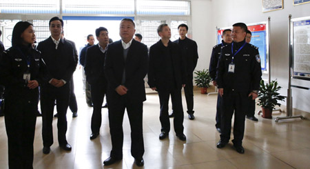 刘跃进在江西调研禁毒工作